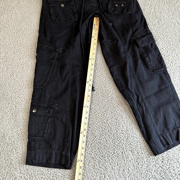 Free People Tahiti Cargo Wide Leg Low Rise Pant- Xs - Picture 7 of 9